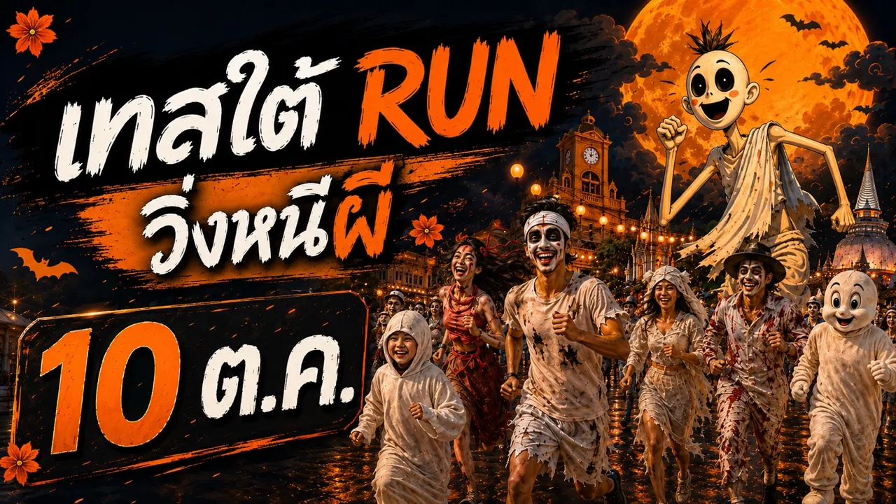 เทสใต้ RUN วิ่งหนีผี 10 ต.ค.